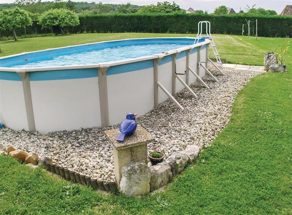 Swimming pool at Le Cottage Rural in Saint-Agne, Dordogne and Lot, France