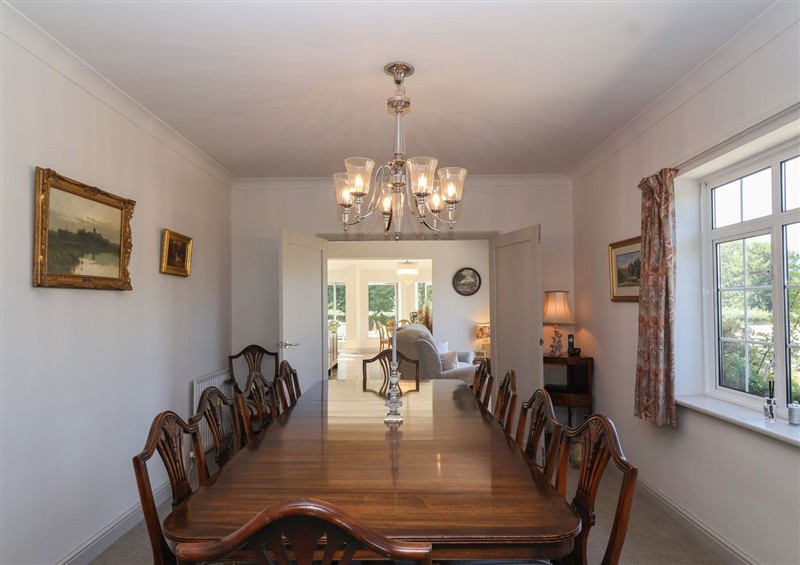 The dining room at Leafield Cottage, Brockworth
