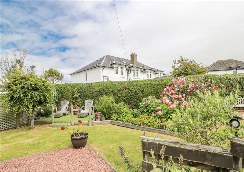 The garden at Learig Cottage, Girvan