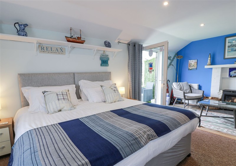 This is a bedroom at Learig Cottage, Girvan