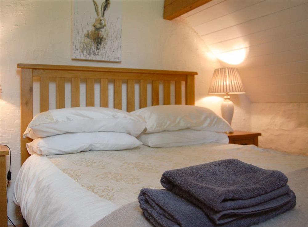 Double bedroom at Nightingale Cottage, 