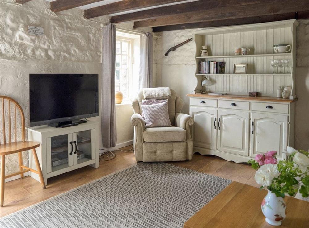 Living room at Nightingale Cottage, 