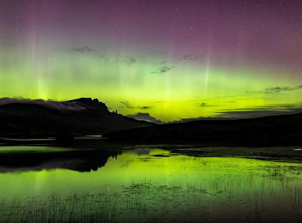 Possibility to capture the Northern Lights at Leathan in  Portree, Isle Of Skye