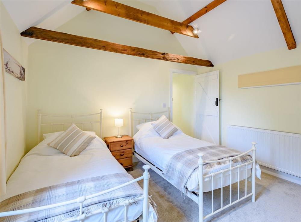 Delightful twin bedroom at Leatherpool Place in Wiveton, near Holt, Norfolk