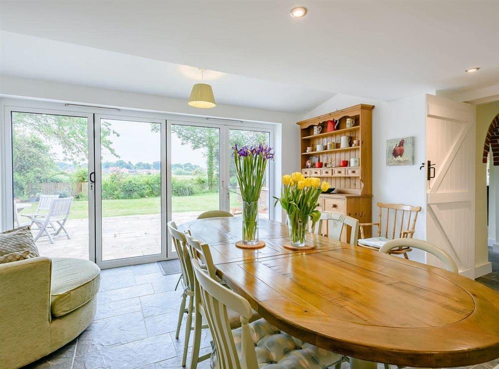 Spacious kitchen/dining room at Leatherpool Place in Wiveton, near Holt, Norfolk