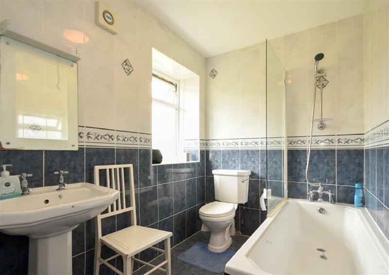 Bathroom at Leazes Cottage, Rothbury