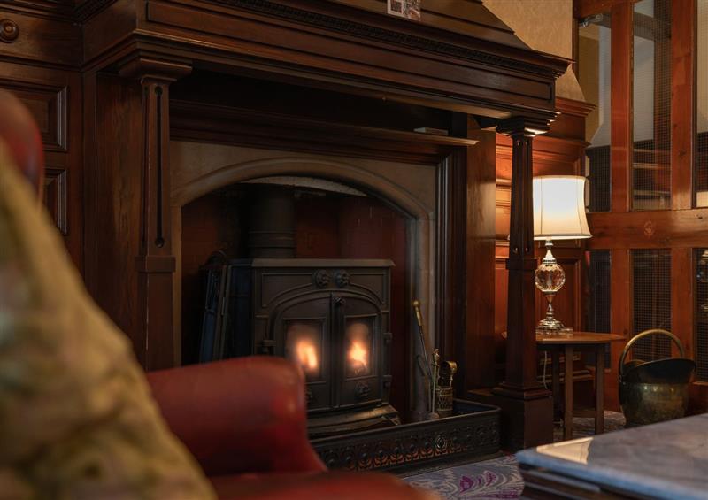 Relax in the living area at Ledgowan Lodge Hotel, Achnasheen near Kinlochewe