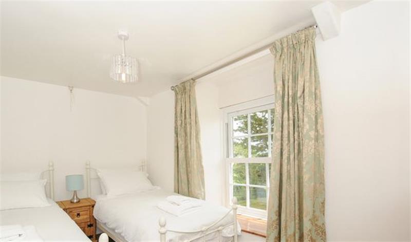 A bedroom in Lee Barton Farmhouse at Lee Barton Farmhouse, Woodford near Kilkhampton