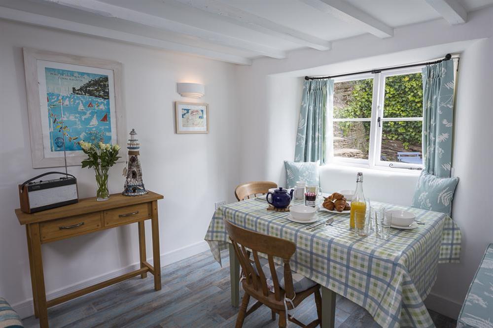 Dining table seating 4-6 comfortably at Lee Cottage in , Stokenham, Kingsbridge
