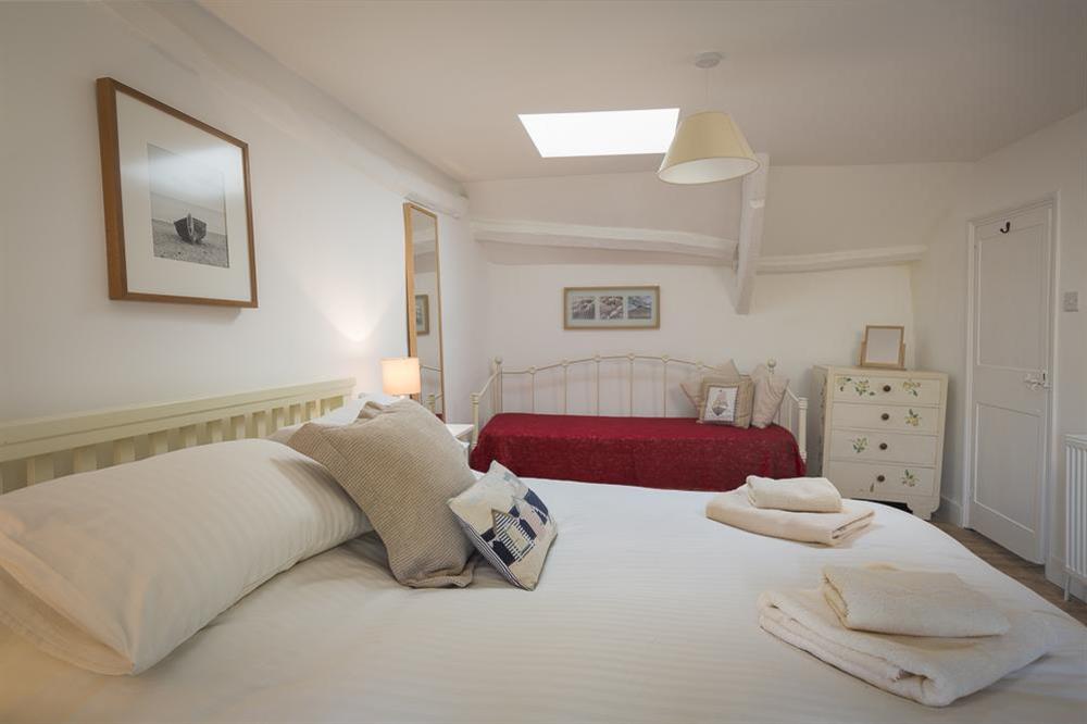Master bedroom with King-size bed (photo 3) at Lee Cottage in , Stokenham, Kingsbridge