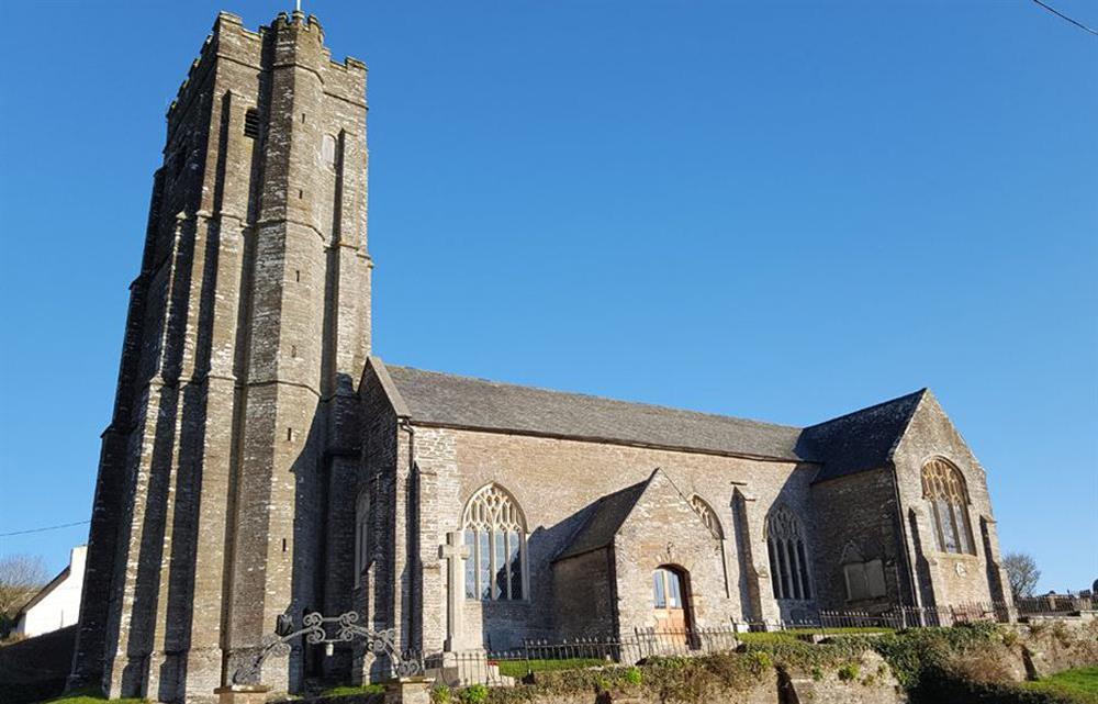 The 15th Century Stokenham parish church
