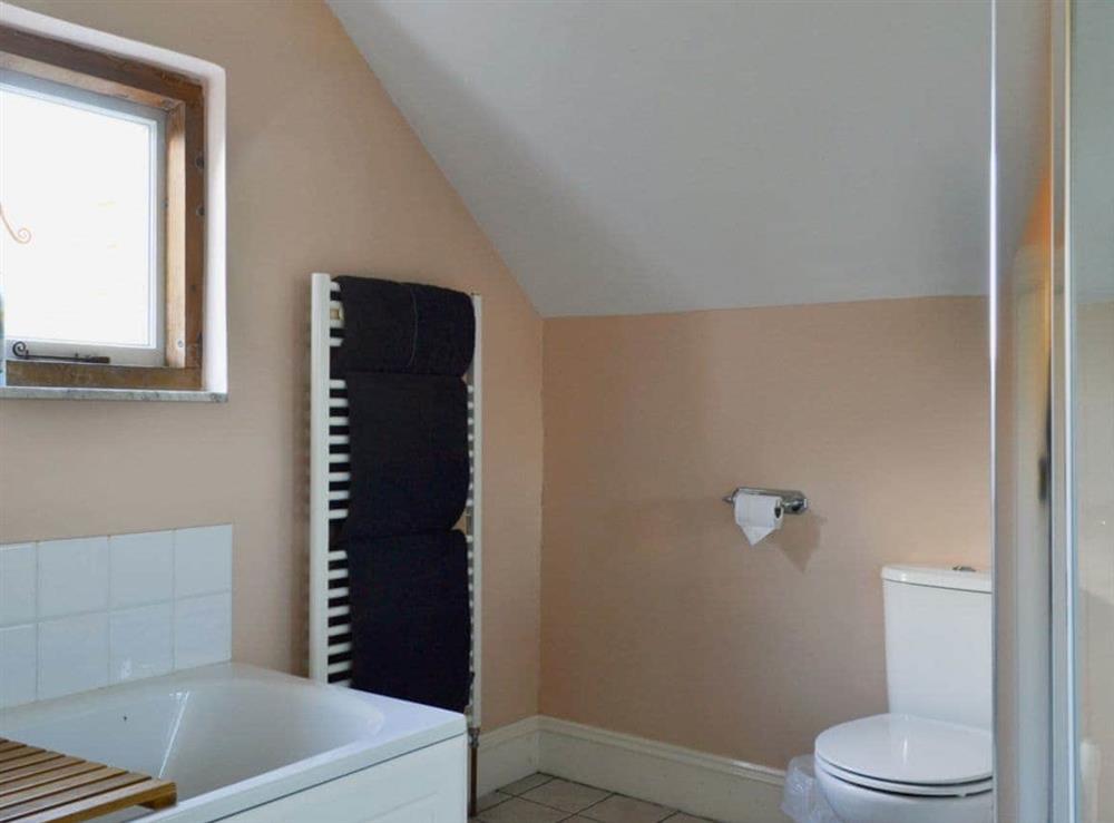 Bathroom at Lees Farm Apartment in Walcot, Shropshire