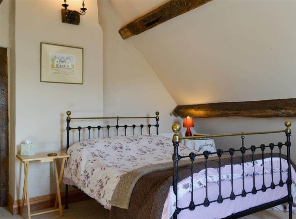 Double bedroom at Lees Farm Apartment in Walcot, Shropshire