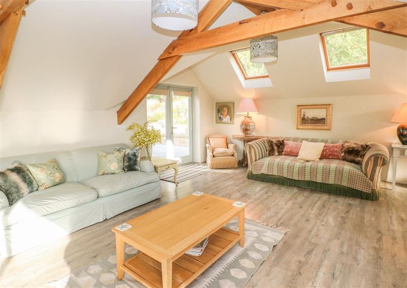 Relax in the living area at Leeward Cottage, Cosheston