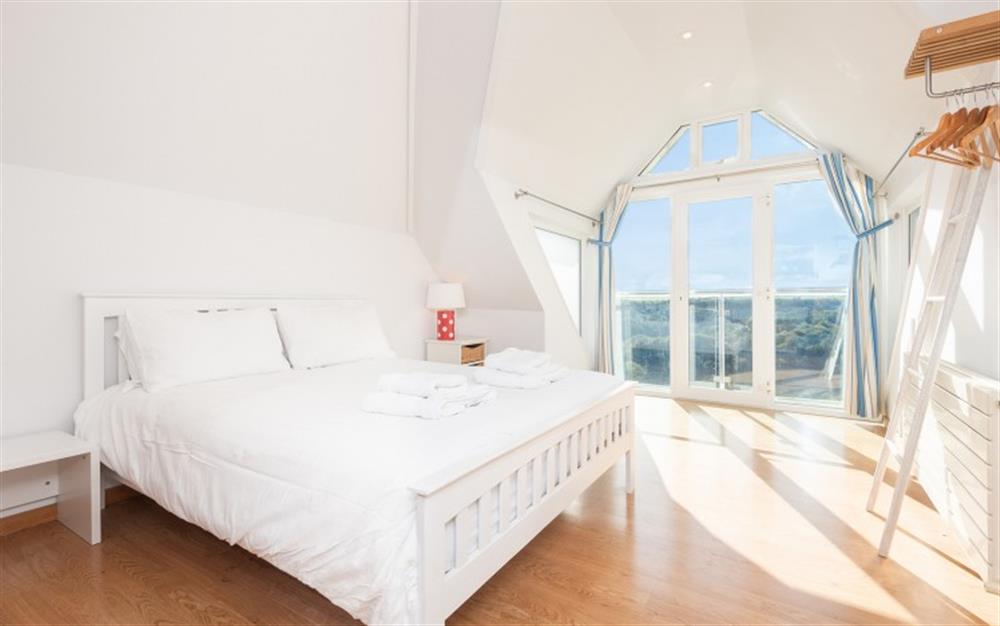 Bedroom 1 at Leigh Hill in Salcombe