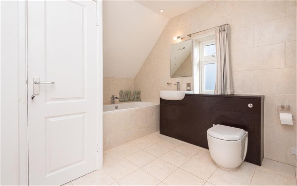 First floor bathroom (photo 2) at Leigh Hill in Salcombe