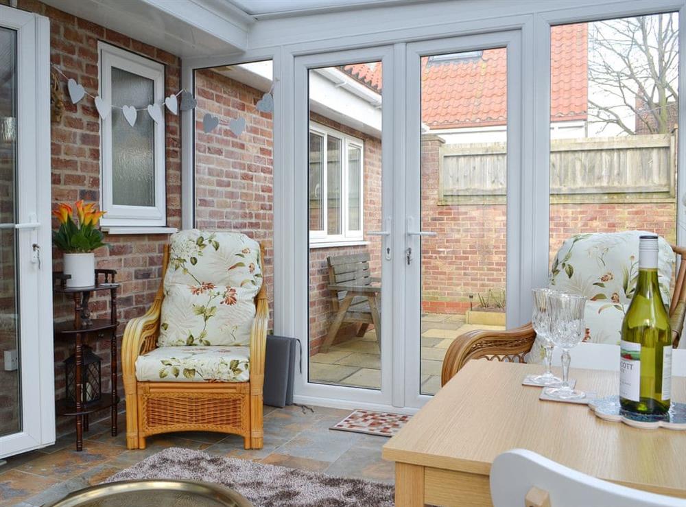 Conservatory at Lena Court in Kilham, near Driffield, North Humberside