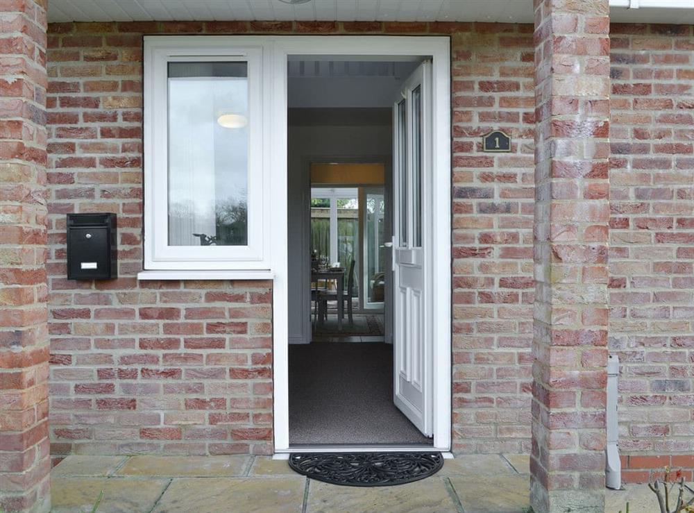 Entrance at Lena Court in Kilham, near Driffield, North Humberside