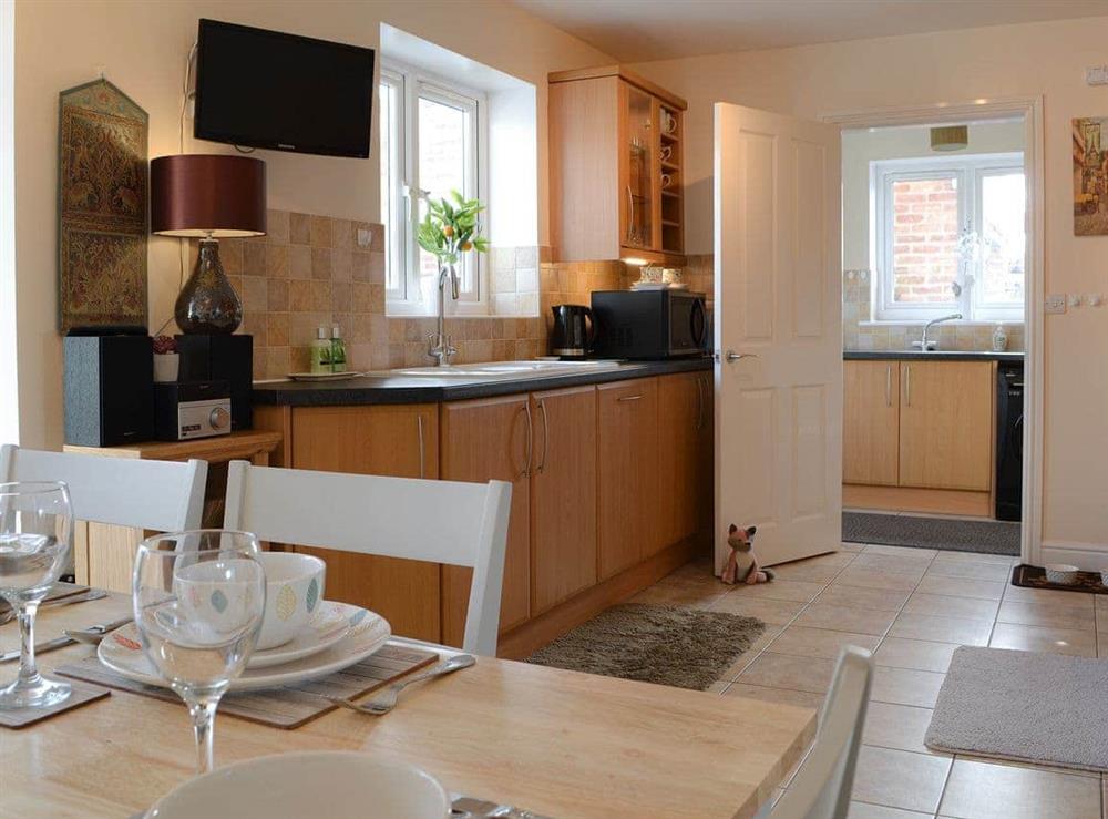 Kitchen/diner at Lena Court in Kilham, near Driffield, North Humberside