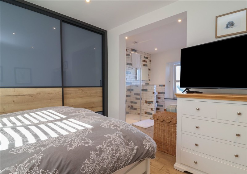 A bedroom in Lenny's Place at Lennys Place, Watchet