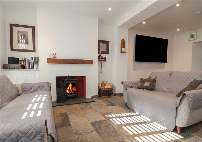 Inside Lenny's Place at Lennys Place, Watchet
