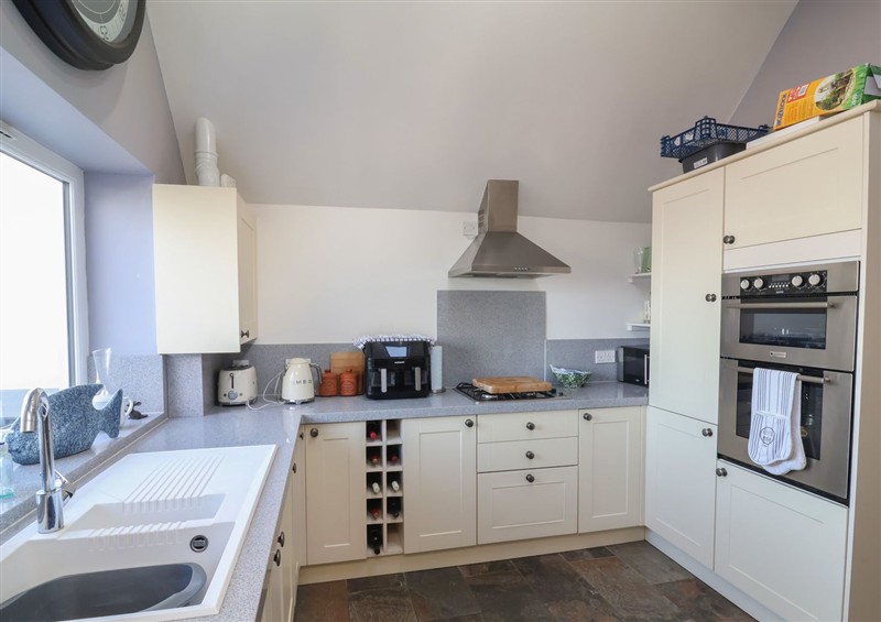 The kitchen at Lennys Place, Watchet