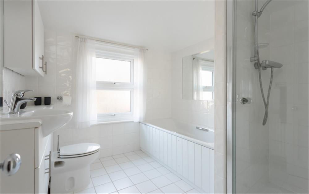 This is the bathroom (photo 3) at Lentune Cottage in Lymington