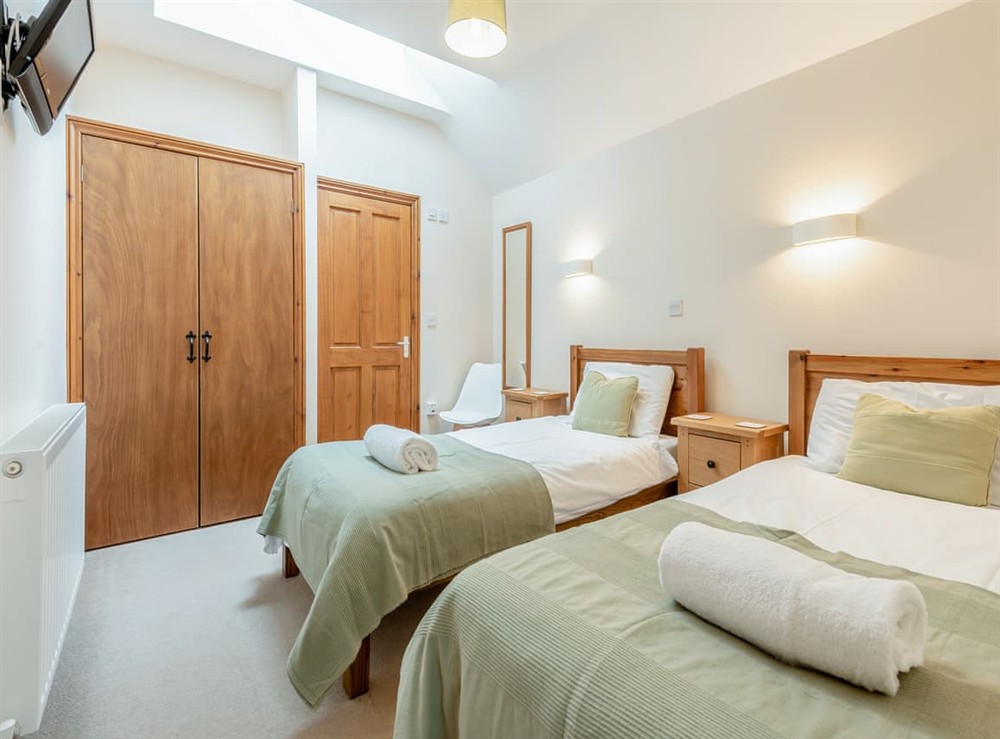 Twin bedroom at Leopold in Blandford Forum, Dorset