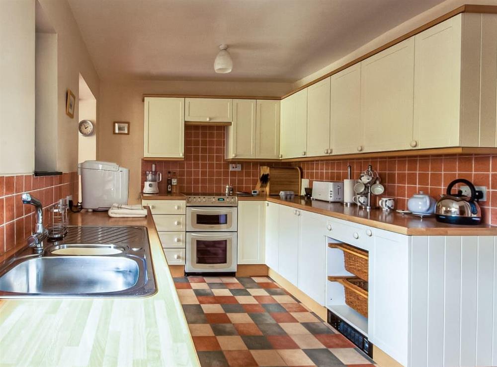 Kitchen at Lephin Cottage in Portree, Isle Of Skye