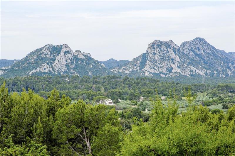 The views from Les Alpilles at Les Alpilles, Avignon, France