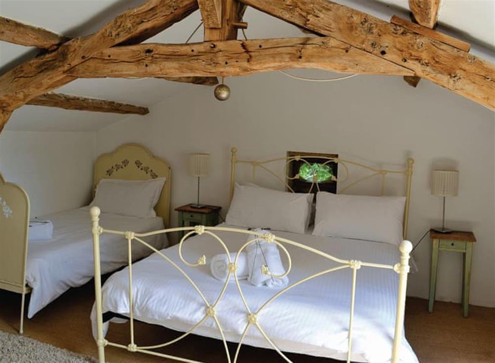 Bedroom at Les Coureilles in St Martin-des-Combes, Dordogne, France