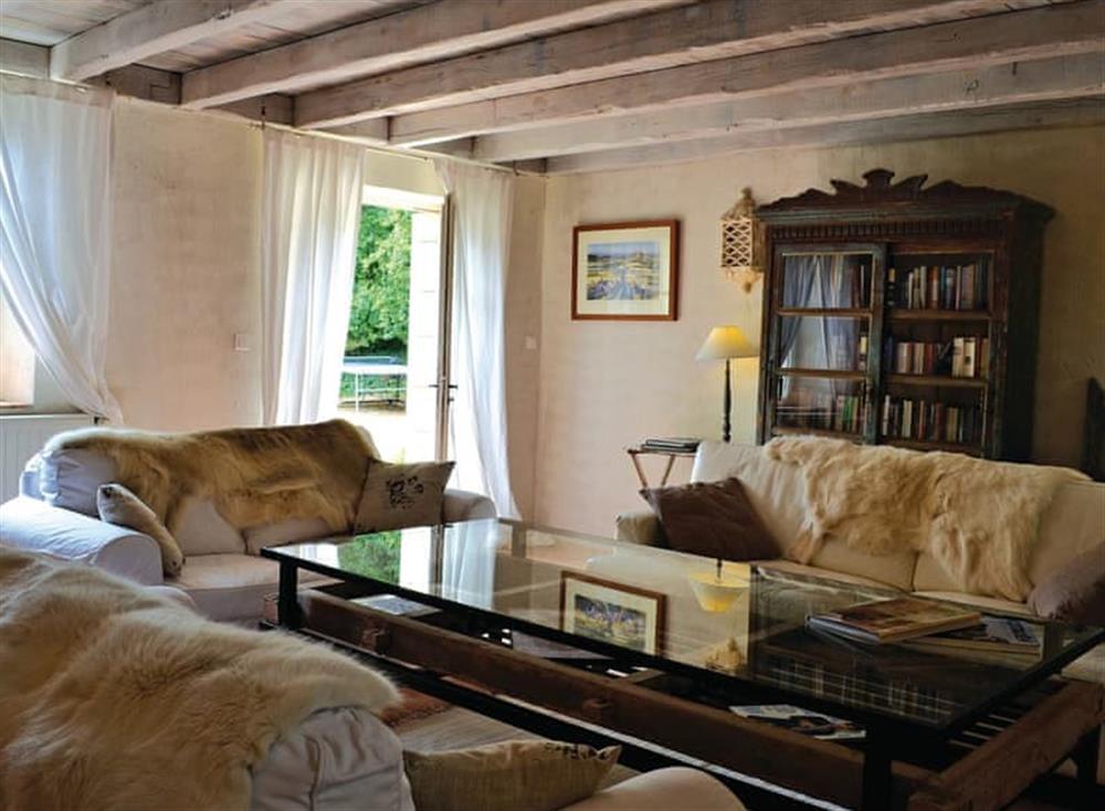 Living area (photo 2) at Les Coureilles in St Martin-des-Combes, Dordogne, France