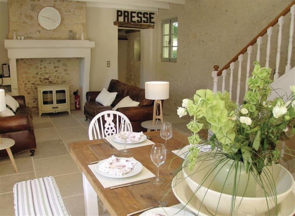 Living area (photo 3) at Les Coureilles in St Martin-des-Combes, Dordogne, France