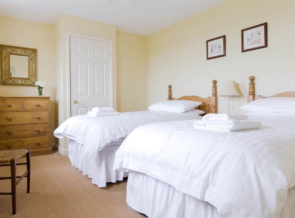 Twin bedroom at Levisham in Pickering, North Yorkshire., Great Britain