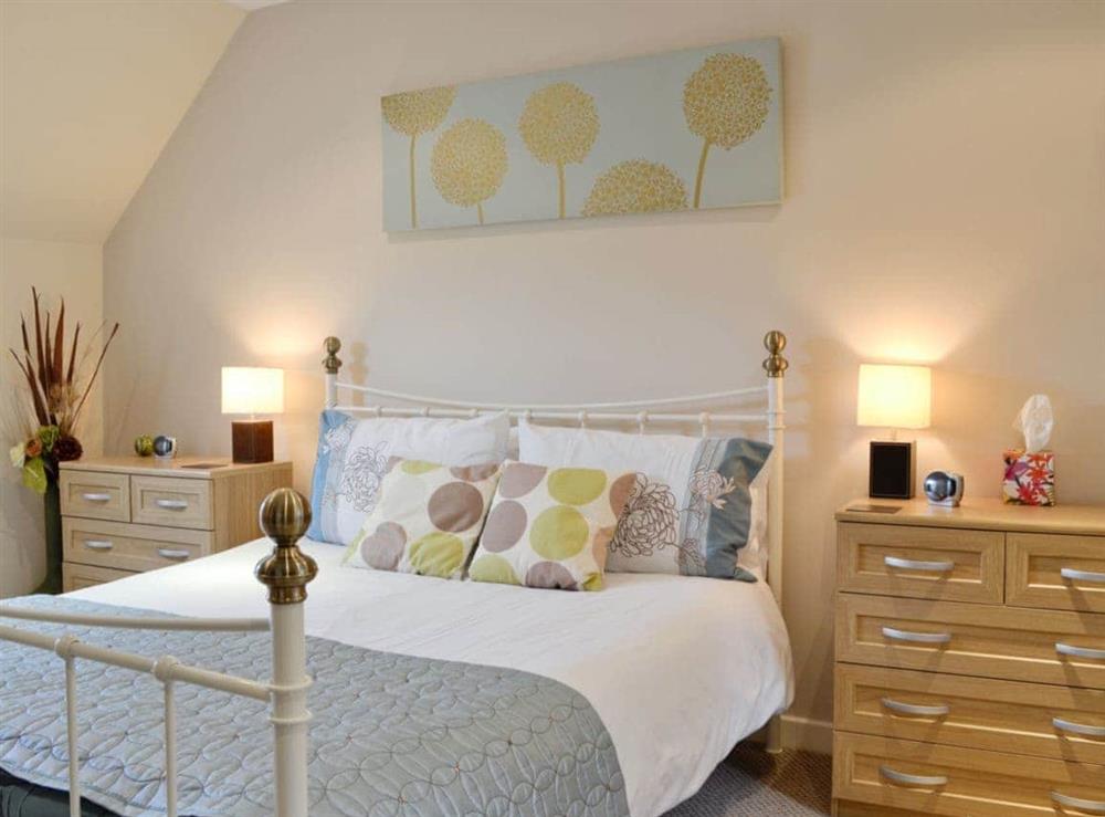 Comfy double bedroom at Lia Fail in Ballachulish, near Fort William, Argyll