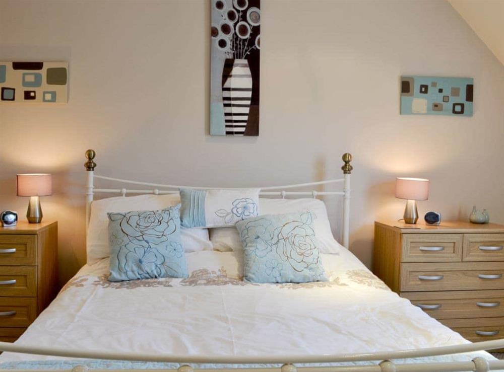 Well presented double bedroom at Lia Fail in Ballachulish, near Fort William, Argyll