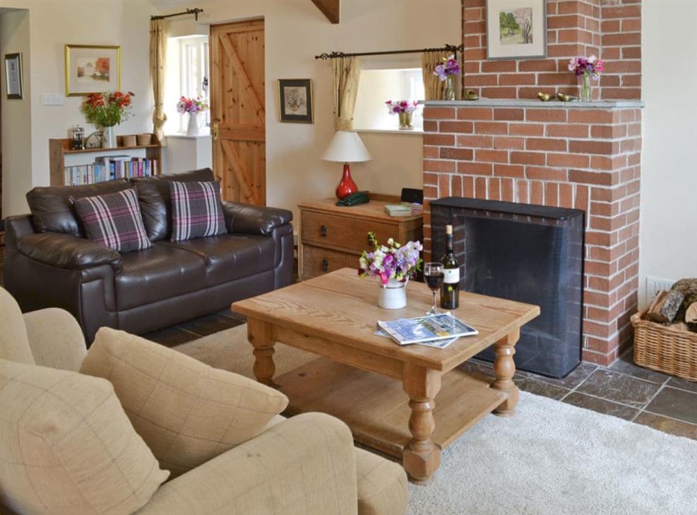 Attractive living room at Mole End, 