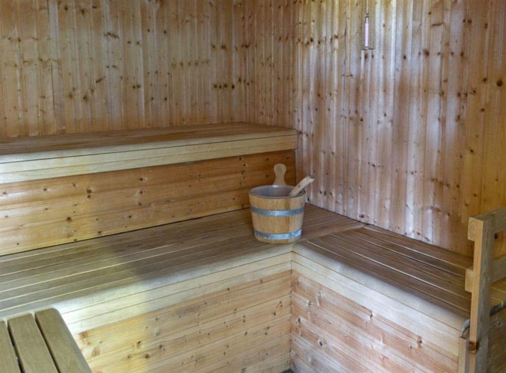 Authentic sauna at Mole End, 