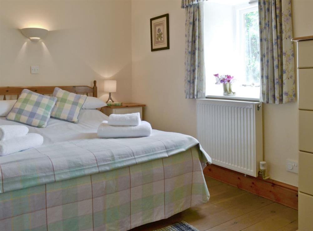 Comfortable double bedroom at Mole End, 