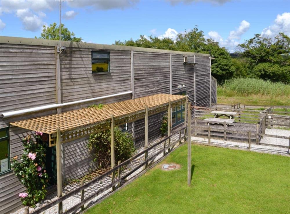 Communal recreation building at Otters Den, 