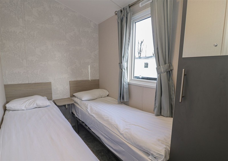 One of the bedrooms at Lido Gold 120, Prestatyn