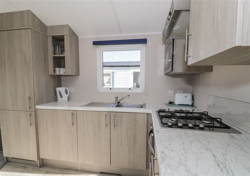 The kitchen at Lido Gold 120, Prestatyn