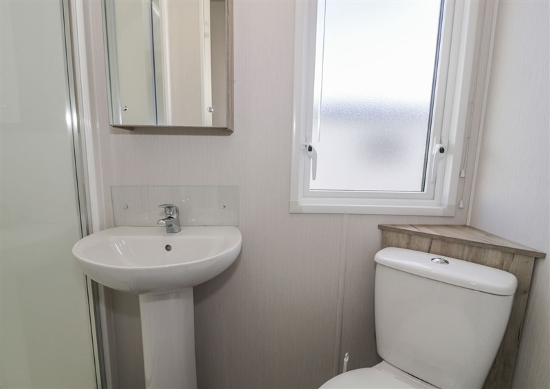 The bathroom at Lido Gold 205, Prestatyn