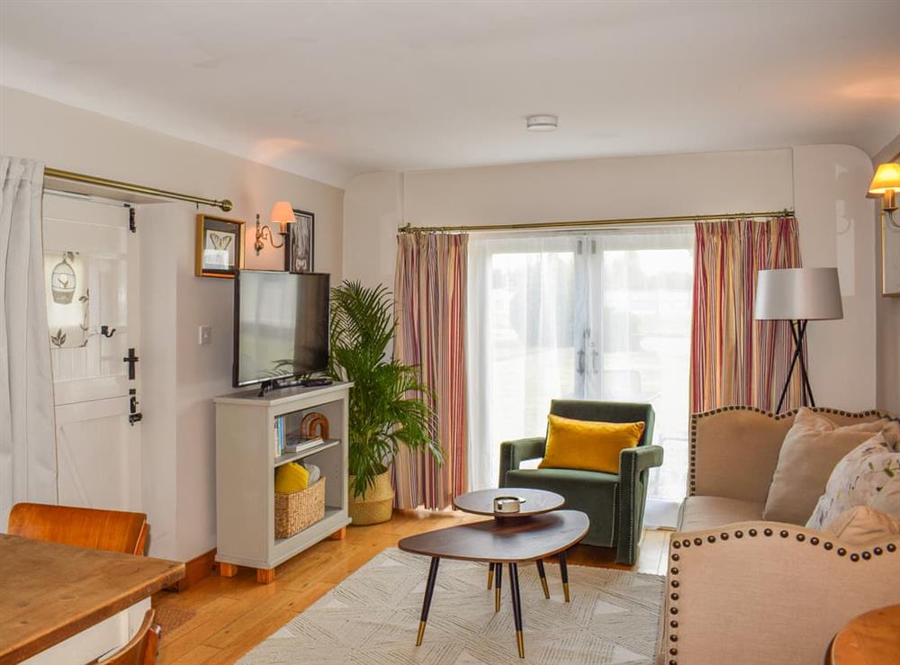 Living area at Lidsey Farmhouse in Bognor Regis, West Sussex