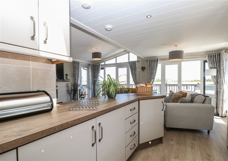 This is the kitchen at Lifes a Beach, Bacton