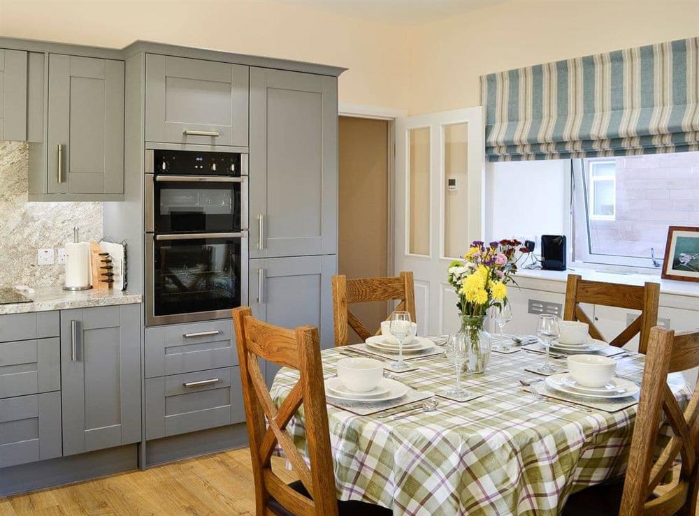 Light and airy kitchen/dining area at Liftingstane Dairy Cottage, 