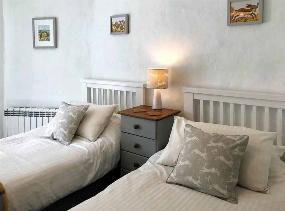Twin bedroom at Lightfoot House in Redmire, near Leyburn, Yorkshire, North Yorkshire