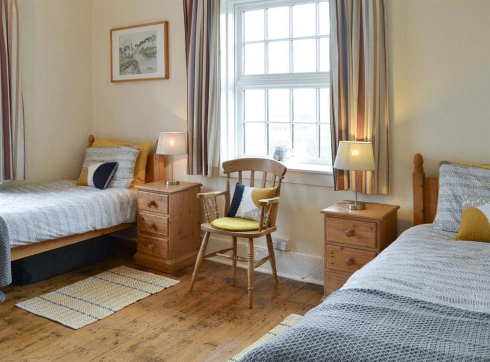Spacious twin bedroom at Lighthouse Cottage in Happisburgh, Nr Cromer, Norfolk., Great Britain