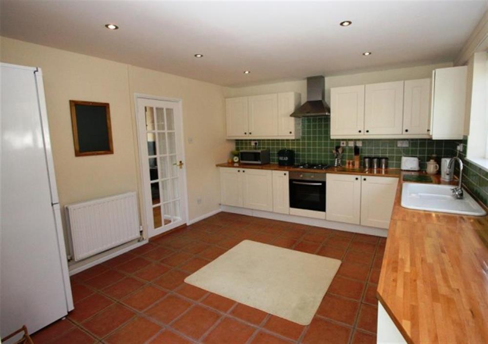 Kitchen at Lighthouse Cottage in Trevarrian