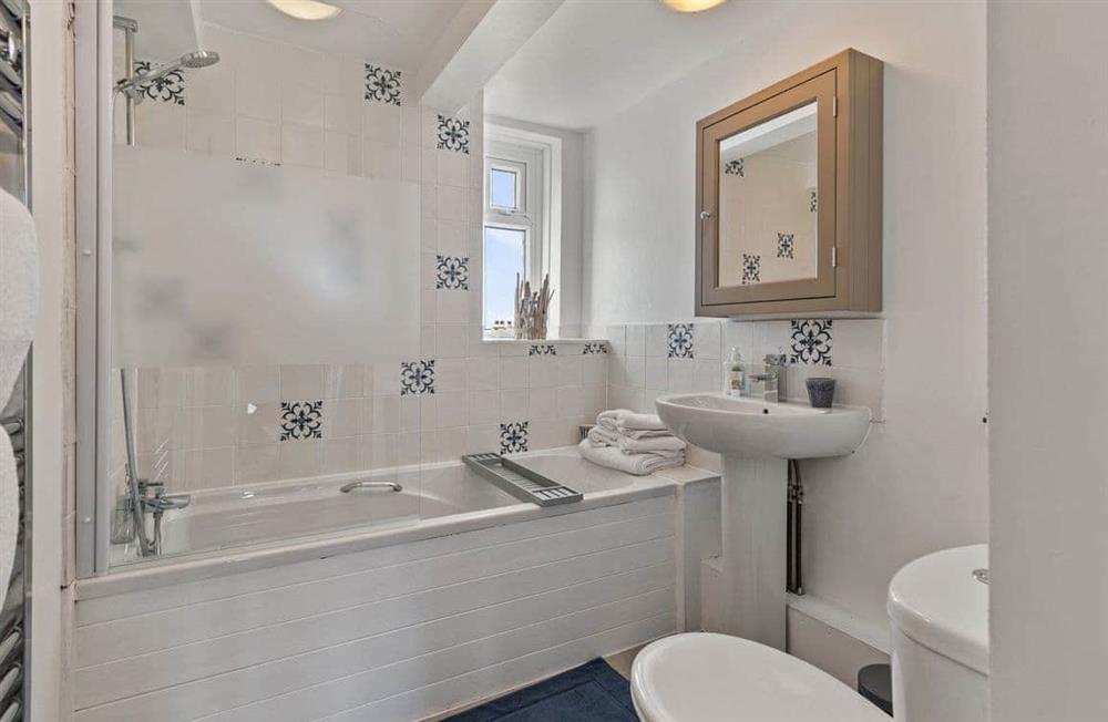 The bathroom at Lighthouse Row in Haverfordwest, Pembrokeshire, Dyfed